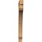 Ekena Millwork Legacy Block Rough Sawn Bracket, Western Red Cedar, 4"W x 36"D x 44"H BKT04X36X44LEC05RWR - alternate 2